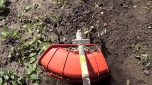 Насадка культиватор на мотокосу (бензокоса, trimmer). Доработка.