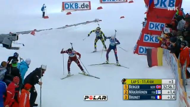 Tora Berger Mass Start World Champion 2012 (Norwegian) смотреть онлайн