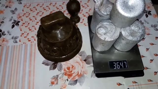 Плавлю алюминиевые банки. Отливаю колокол из алюминия. смотреть онлайн