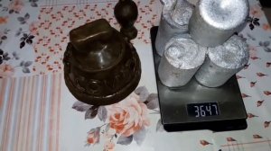 Плавлю алюминиевые банки. Отливаю колокол из алюминия.