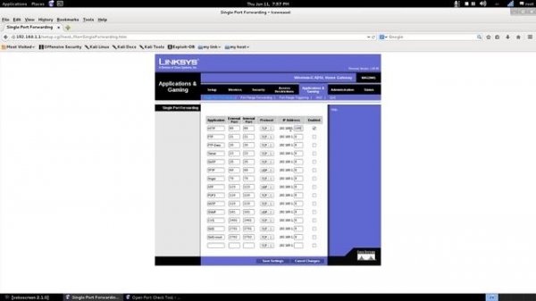 How To open port 80 Kali Linux
