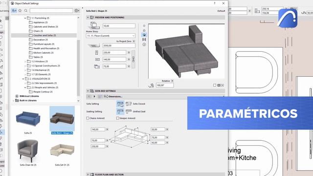 Cómo Crear Interiores Contemporáneos con la Mejorada Biblioteca de Objetos de Archicad смотреть онлайн
