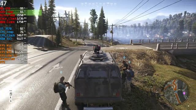 Tom Clancy's Ghost Recon Wildland - RX 470 4GB - Core i5 3570 - 1080p смотреть онлайн