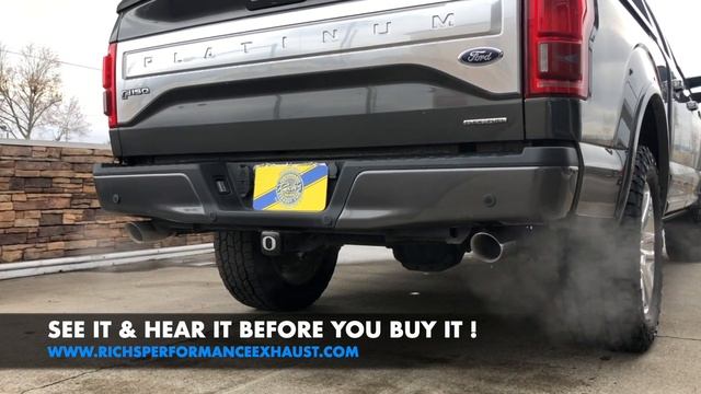 2015 Ford F-150 5.0 Flowmaster Super 50 True Dual Performance Exhaust By Rich's смотреть онлайн