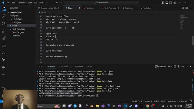 Eddie Teah Java Review (How To Get Started Programming) смотреть онлайн
