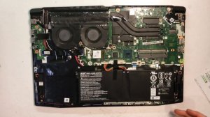 Разборка для чистки от пыли Acer Nitro 5 AN515-51