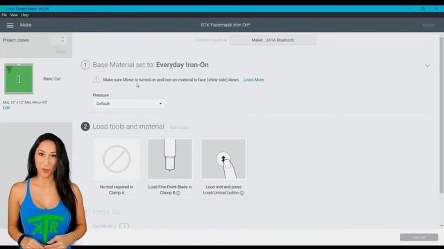 How to apply Heat Transfer Vinyl to Facemasks with Cricut & Cricut Easypress 2 | custom mask смотреть онлайн