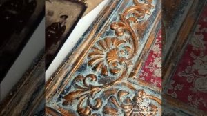 Винтажная рама для картины своими руками