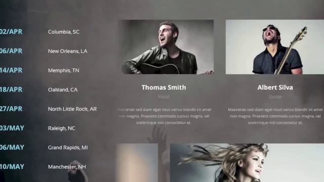 WordPress Music Themes New Entry: Music Club. Explore this Entertainment Style Theme! смотреть онлайн