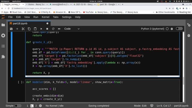 Part 18: Bite-Sized Neo4j for Data Scientists - Putting Graph Embeddings into an ML Model смотреть онлайн