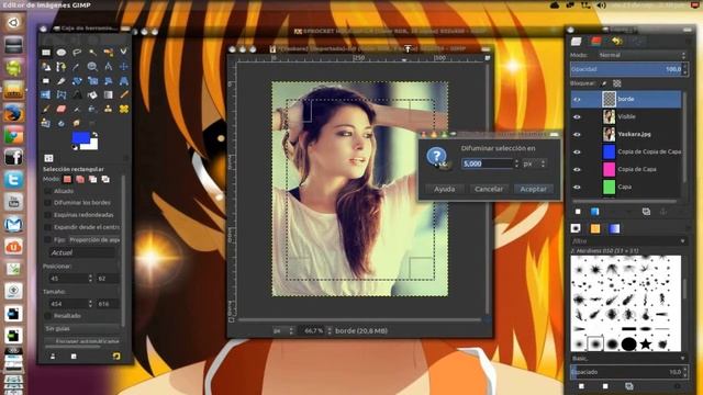 Tutorial Gimp: Efecto negativo смотреть онлайн