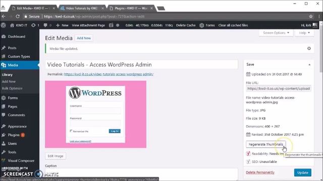 Replace an Image in WordPress смотреть онлайн