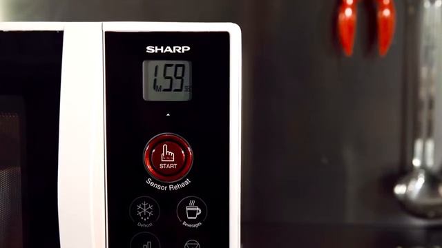 Sharp R 291BKWE mikrobangų krosnelė смотреть онлайн