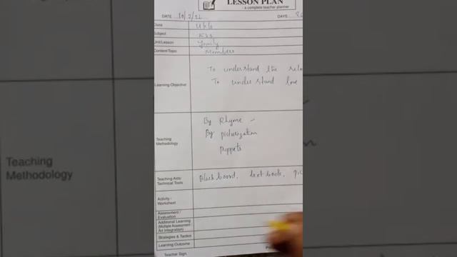 How to write lesson plan#simple#teachers#training#pre primary#Montessori Ttc смотреть онлайн
