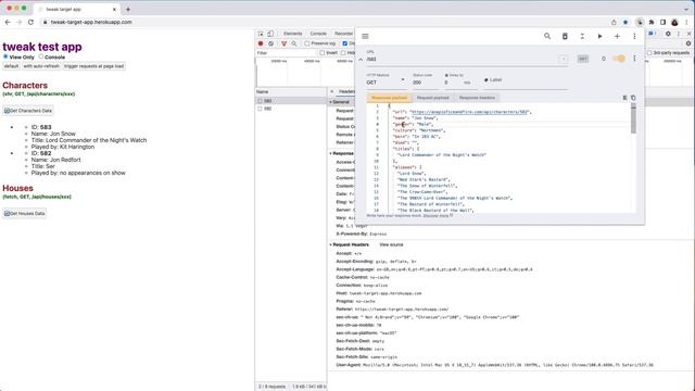 How to intercept and mock a request with tweak смотреть онлайн