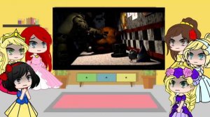 Las princesas Disney reaccionan a Five Nights at Freddy's