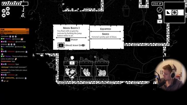 Боремся с темнотой в стильном черно-белом платформер-рогалике! | Eyes in the Dark #1 смотреть онлайн