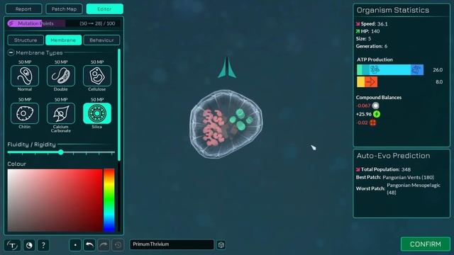 THRIVE Gameplay - Species Evolution Simulation Game - Relaxing & Challenging