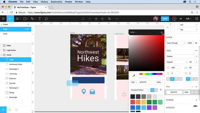 5 Adding & formatting text and layers | Adding Content | Figma Full Tutorial From Scratch смотреть онлайн