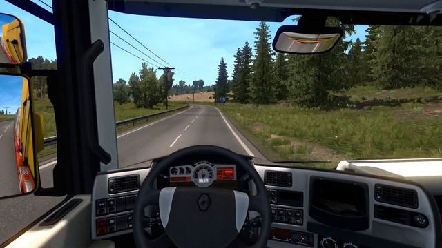 ETS 2 - Renault Magnum Transporting Concrete Centering смотреть онлайн