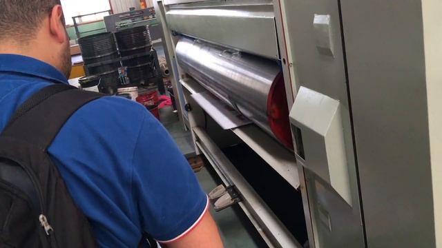 HUAYU-A 1324 automatic 4 color printer slotter die cutter machine смотреть онлайн