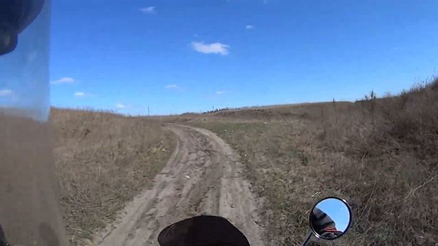 Древний КУРГАН. ПРОДУБАС впятером на мотоциклах ИЖ, ЯВА и СТЕЛС... смотреть онлайн