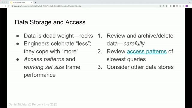 Efﬁcient MySQL Performance - Daniel Nichter | Percona Live 2022 смотреть онлайн