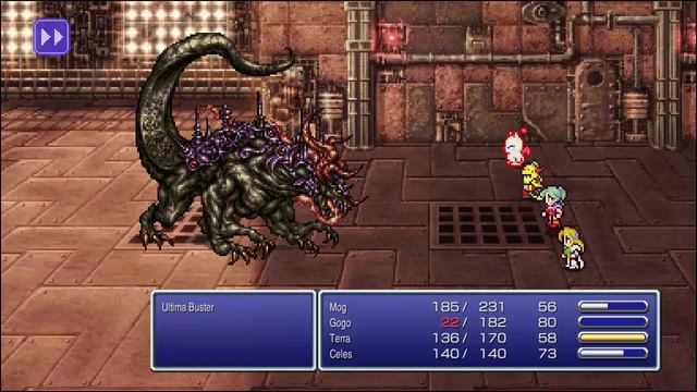 FF6 Ultima Buster - Final Fantasy VI Pixel Remaster [Boss Battle] смотреть онлайн