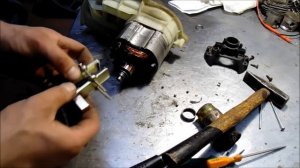 Замена подшипников на газонокосилке BOSCH ROTAK 40 (попытка замены подшипников)