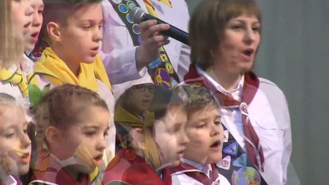 Пение "Есть на небе город"[27-07-2018] смотреть онлайн