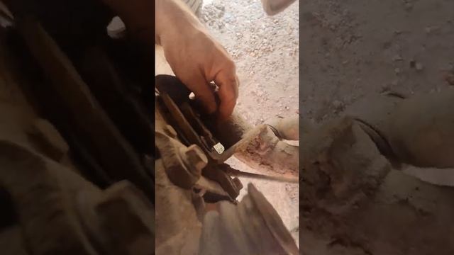 замена барабанные тормозов на дисковые на Тойота Королла 120. смотреть онлайн