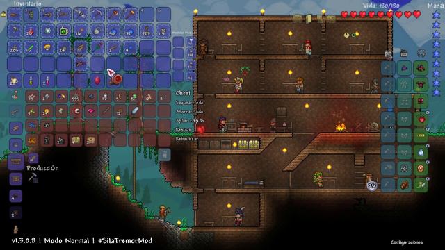 Terraria Tremor Mod Remastered {7} - Cerebro de Cthulhu y nuevo NPC смотреть онлайн