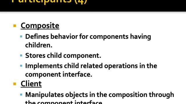 Composite Pattern смотреть онлайн