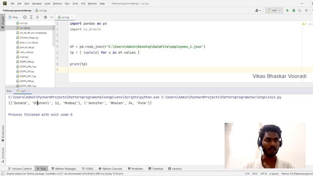 "? Amazingly Simple JSON to Oracle Table Loading with Pandas and cx_Oracle ?" смотреть онлайн