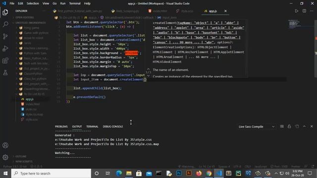 To Do List App By JavaScript смотреть онлайн