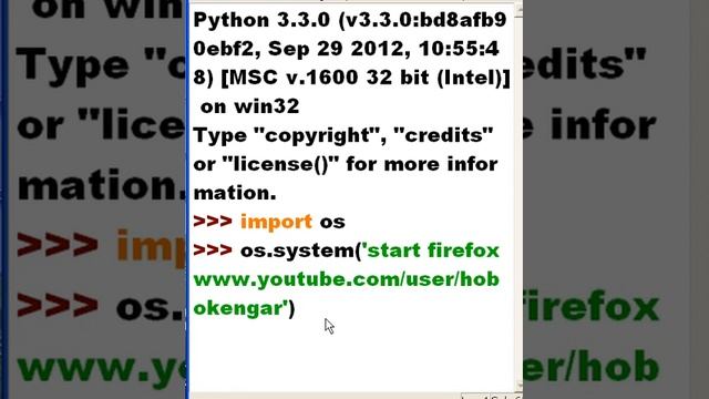 Python Launch App within your code II смотреть онлайн