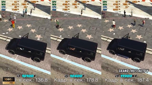 Нужен ли мощный процессор для игр? Тест Intel core i3-10100F VS i5-10400F VS i9-11900KF + RTX 3070 смотреть онлайн