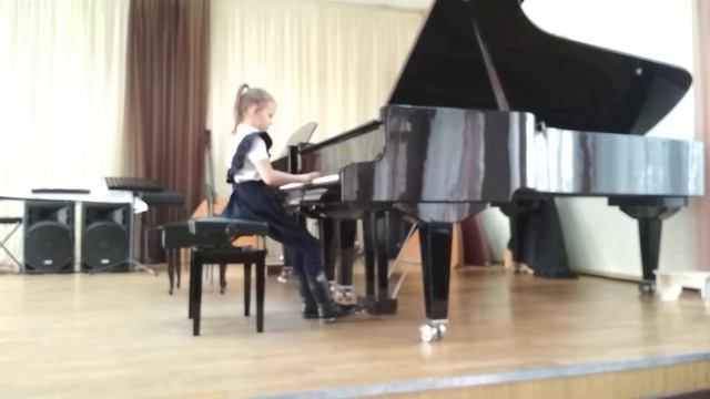 Габбасова Анна, 8 лет, ДМШ 1 им. Г.В. Свиридова г. Кропоткин смотреть онлайн