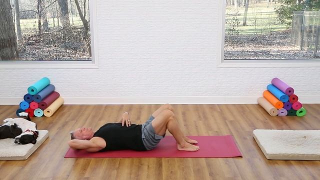 Beginner Pilates Mat Workout - 15 Minute смотреть онлайн