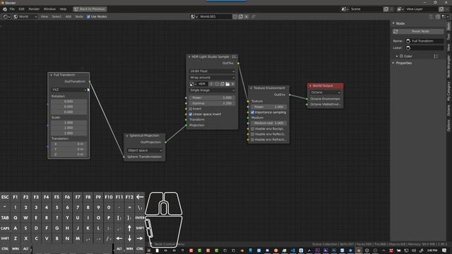 Octane for Blender // How to set up Basic HDRI смотреть онлайн