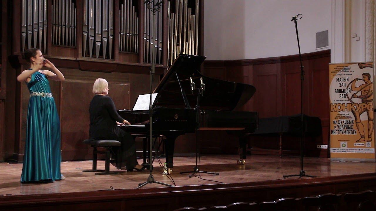 Paul Hindemith, Sonata for Flute and Piano, Mvt.2, 3 смотреть онлайн