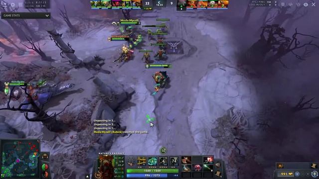 Nature's Prophet Mid Lane Gameplay - Patch 7.27d (Dota 2 Gameplay) смотреть онлайн