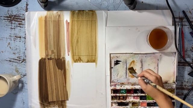 Мастер-класс по отмывке пород древесины. смотреть онлайн