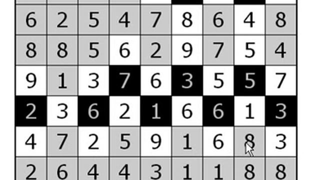 Hitori game play 9/1 9x9 medium смотреть онлайн