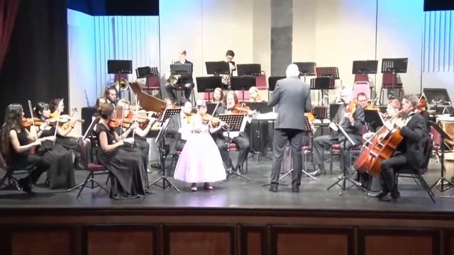 Annie Chang(7) performed Concerto in G major Opus 3 No. 3 1st Mvt by Vivaldi смотреть онлайн