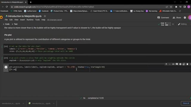 How to draw a Pie Chart with Matplotlib смотреть онлайн