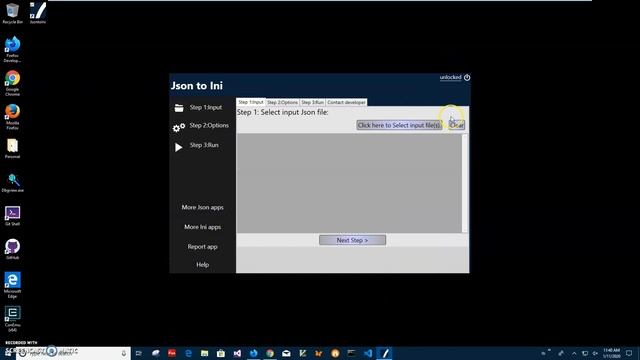 Json to Ini смотреть онлайн
