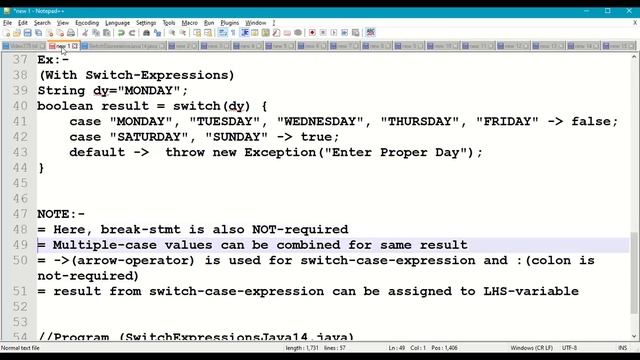 Java Switch Expressions Standard Feature in Java14 || Java Switch Case Control Structure || #375 смотреть онлайн