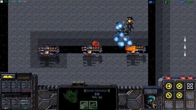스타크래프트 리마스터 유즈맵 [무빙 골리앗 디펜스] Moving Goliath Defense(Starcraft Remastered use map) смотреть онлайн