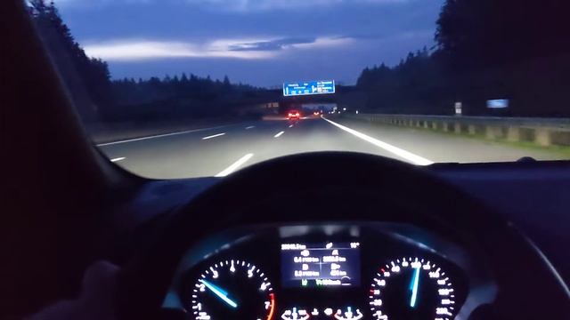 NIGHT POV DRIVE Onboard 2020 Ford Focus ST 1.5 EcoBoost смотреть онлайн